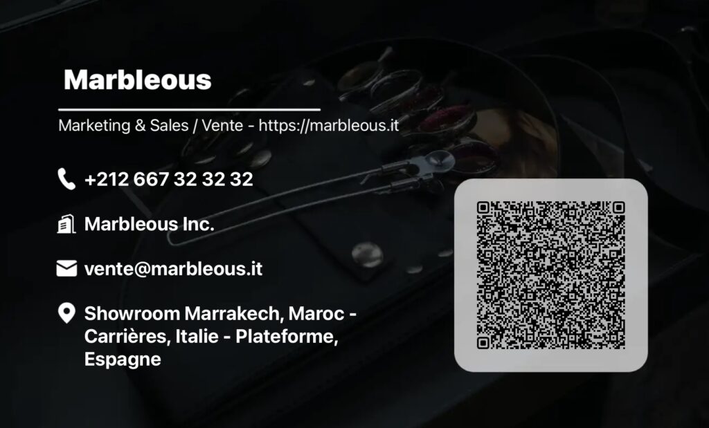 Marbleous contact